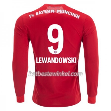FC Bayern München Robert Lewandowski 9 Voetbalshirts Thuis 2019/20 - LS